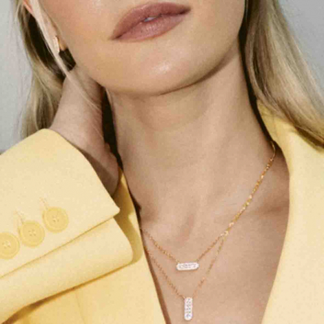 Collier argent et oxyde - plaqu or - Naiomy