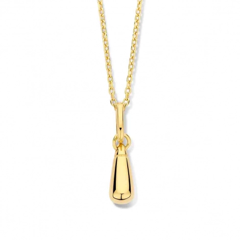 Collier Argent pendentif forme goutte - Naiomy