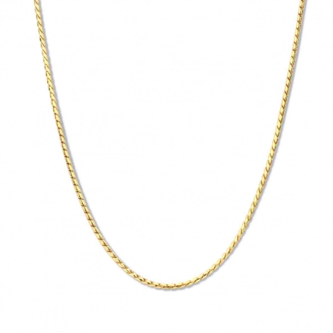 Collier argent plaqu or jaune- Naiomy