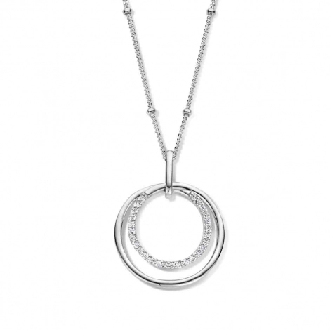 Collier Argent  serti d'oxydes de zirconium  - Naiomy