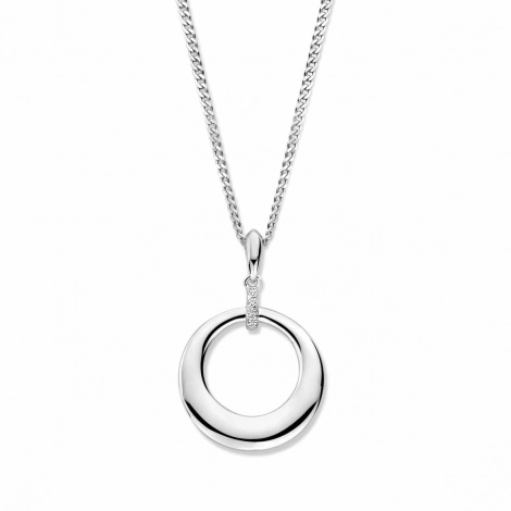 Collier Argent Serti d'oxydes - Naiomy 