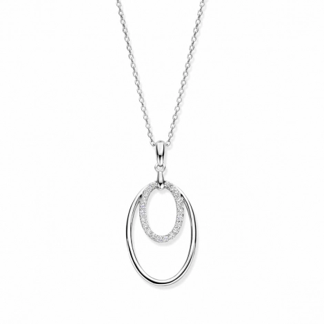 Collier Argent Serti d'oxydes - Naiomy
