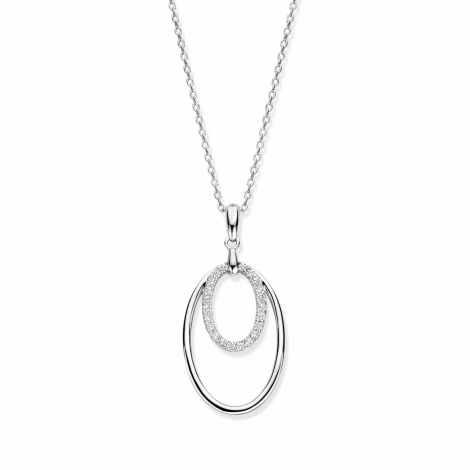 Collier Argent Serti d'oxydes - Naiomy  combiner