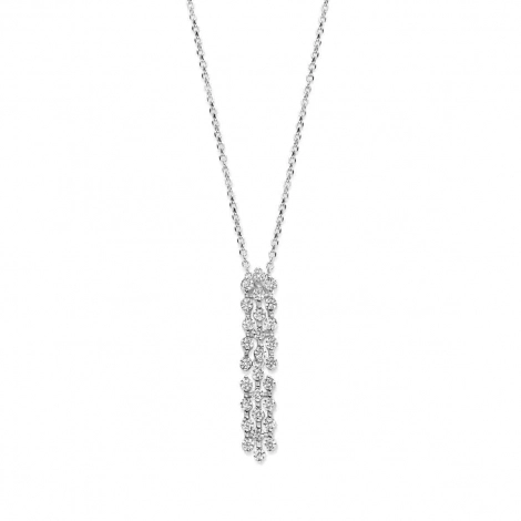 Collier Argent serti d'oxydes - Naiomy