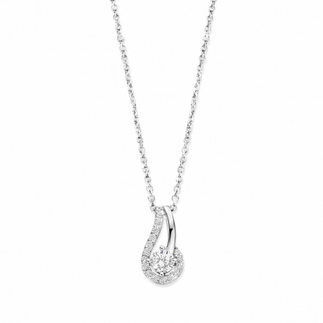 Collier Argent Serti d'oxydes - Naiomy