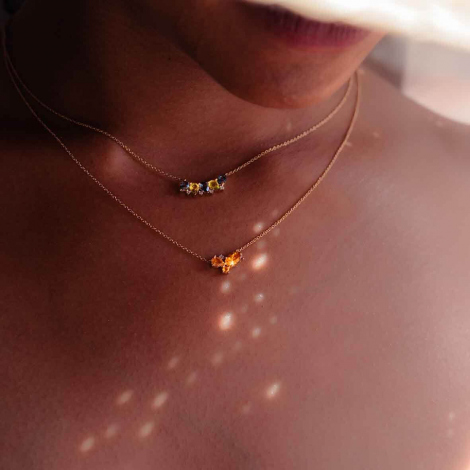 Collier Citrine