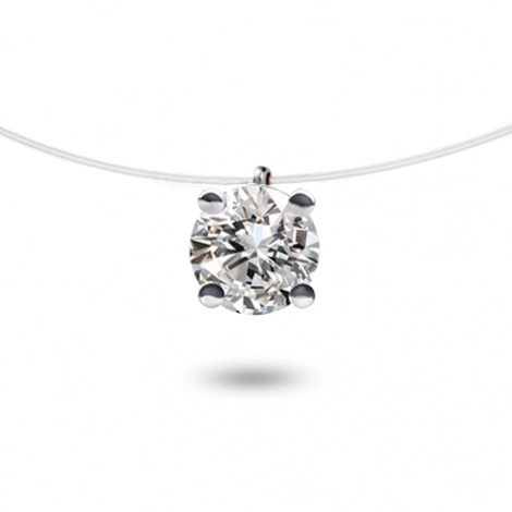 Collier diamant Nylon 0.30 ct 