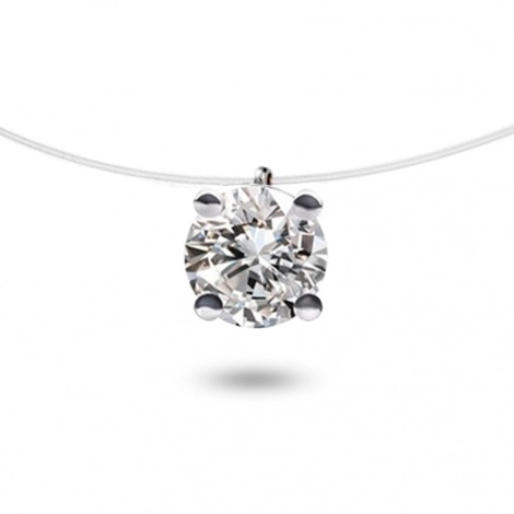 Collier diamant Nylon 0.40 ct 