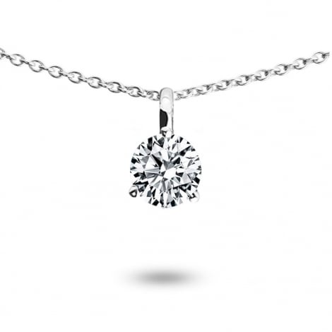 Collier diamant solitaire  combiner