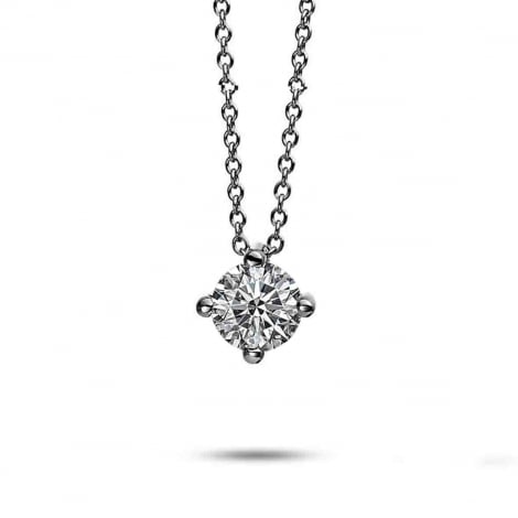 Collier Diamant Solitaire - 4 Griffes