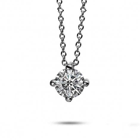 Collier Diamant Solitaire - 4 Griffes