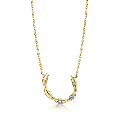 Collier Diamants 0.04 ct