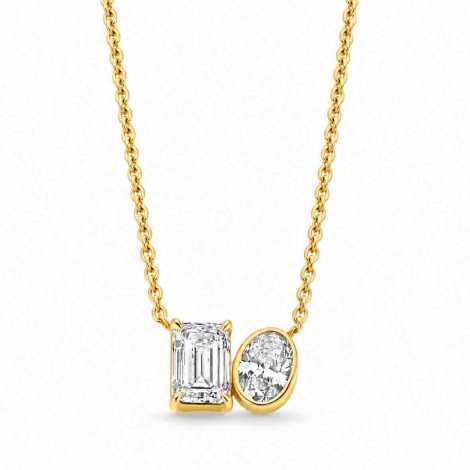 Collier Diamants - Duet Collection - Mérité à combiner