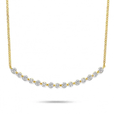 Collier diamants One More