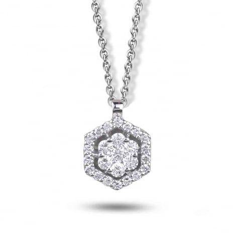 Collier Diamants  combiner