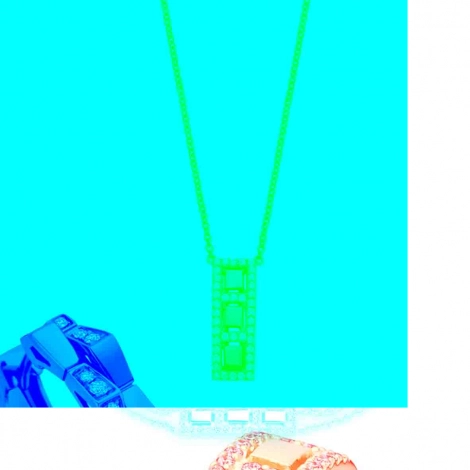 Collier Emeraude et diamants