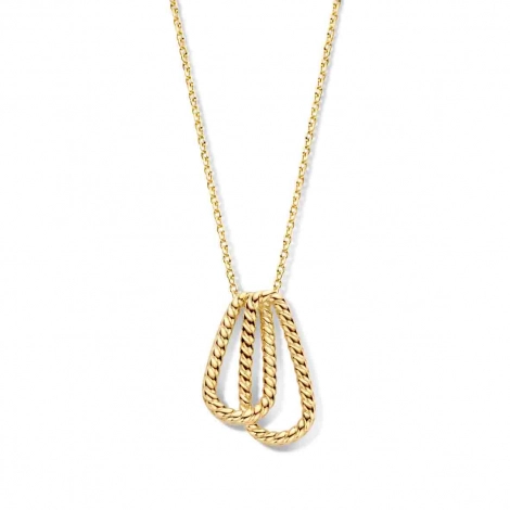 Collier en Argent plaqu or  - Naiomy