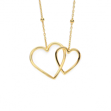 Collier en argent plaqué or - Oxydes - Naiomy  à combiner