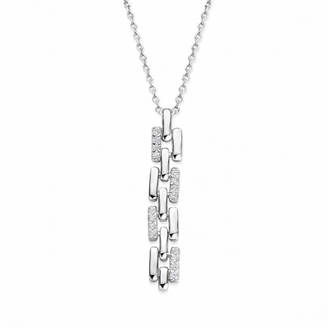  Collier en Argent Serti d'Oxydes - Naiomy 