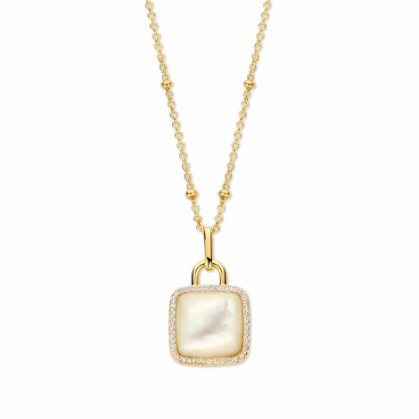 Collier - pendentif en argent - plaqu or - Naiomy  combiner