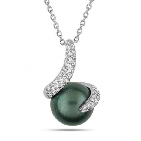 Collier Perle de Tahiti et Diamants