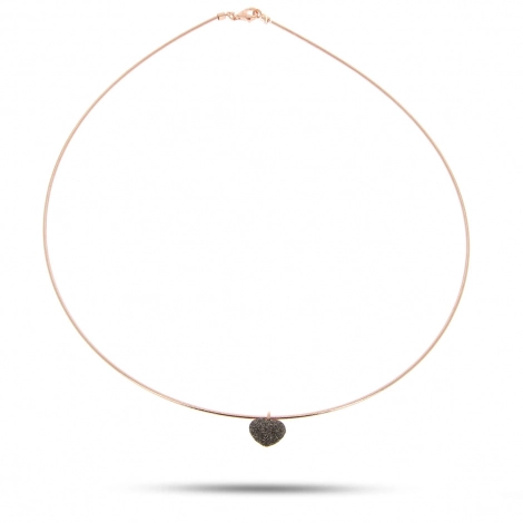 Collier Pesavento DNA Spring Coeur Bronze