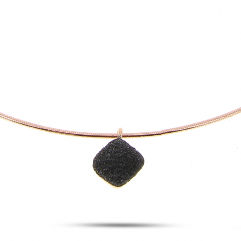 Collier Pesavento DNA Spring Jolie - Noir