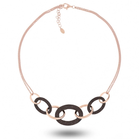 Collier Pesavento Polvere di Sogni Rose et Bronze