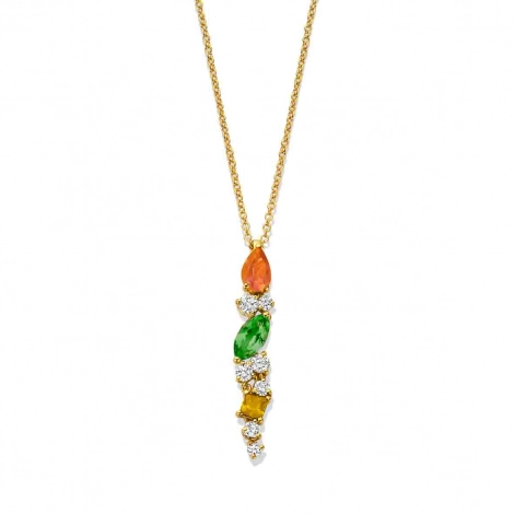 Collier Pierres Fines et diamants