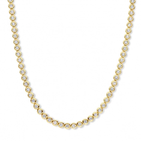 Collier Rivire de Diamants Serti Clos
