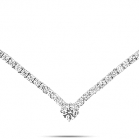 Collier Rivi�re Diamants 3.30 ct