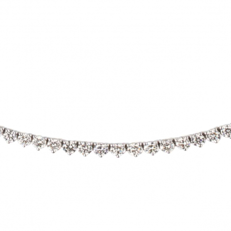 Collier Rivi�re Diamants 