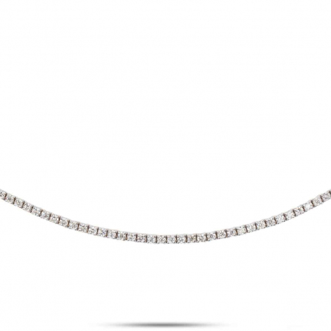 Collier Rivi�re Diamants 