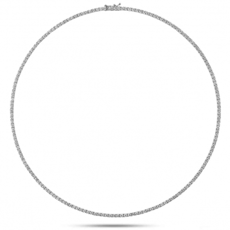 Collier Rivi�re Diamants 