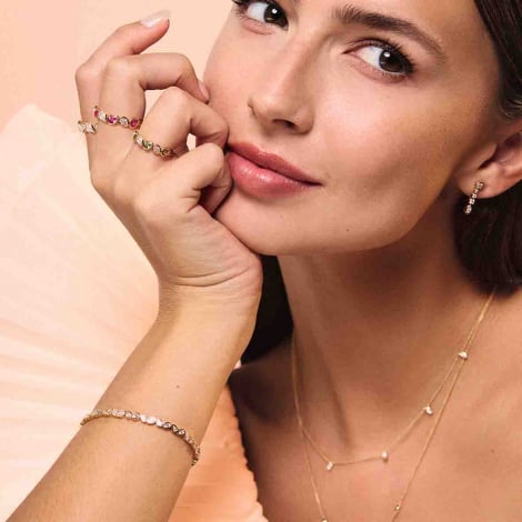 Collier Rubis et diamant