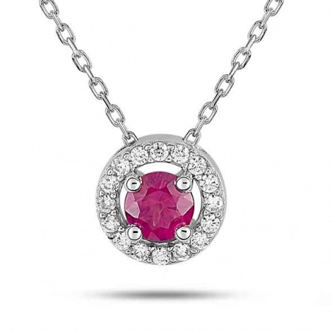 Collier Rubis et oxydes