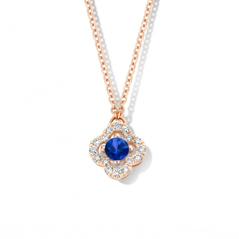 Collier Saphir et diamants One More