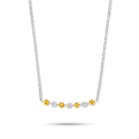Collier Saphir et diamants One More