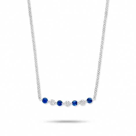 Collier Saphir et diamants One More