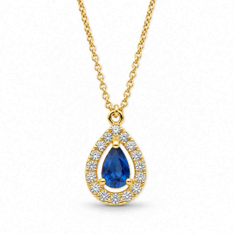 Collier Saphir et Diamants à combiner