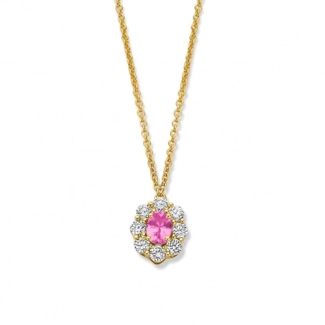 Collier Saphirs et diamants