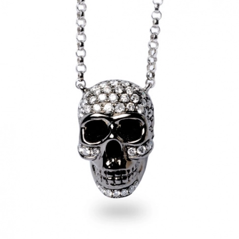 Collier tte de mort