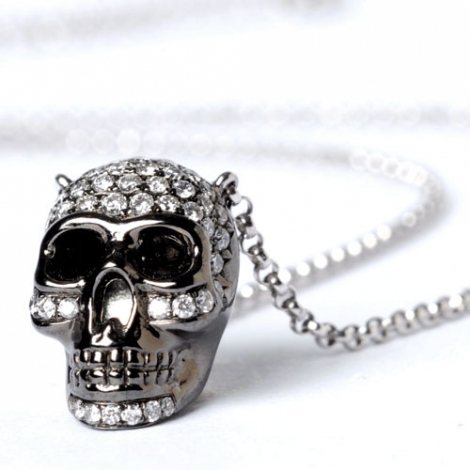 Collier tte de mort