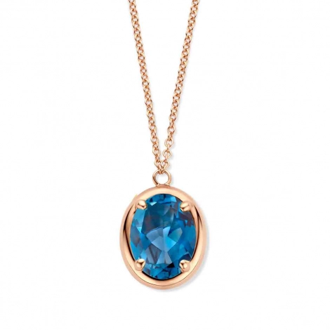 Collier topaze London Blue - One More
