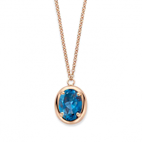Collier topaze London Blue - One More