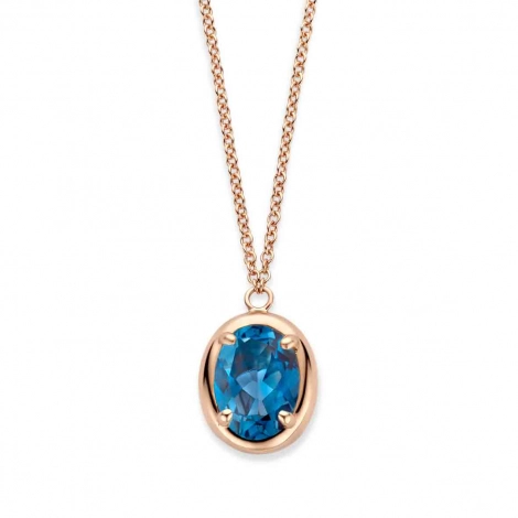 Collier topaze London Blue - One More
