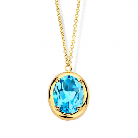 Collier topaze Swiss Blue - One More