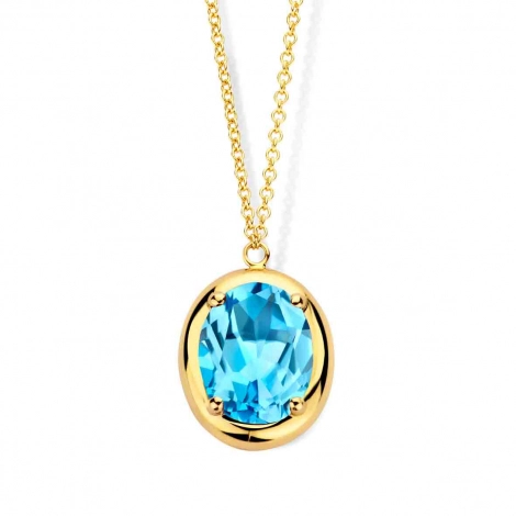 Collier topaze Swiss Blue - One More