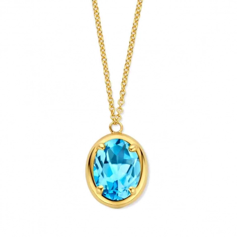 Collier topaze Swiss Blue - One More