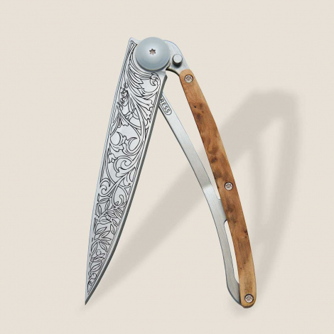 Couteau de Poche Deejo Genvrier / Art nouveau
